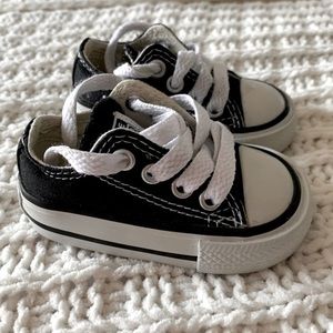 Baby boy black converse
